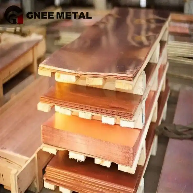 C65800 تانبے کی چادریں اعلیٰ طاقت